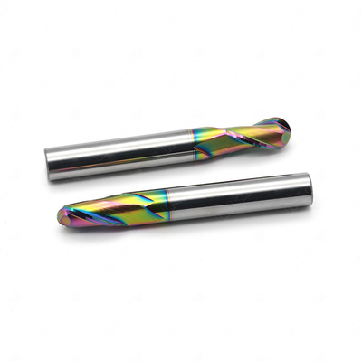 Estremità solida Mills For Copper Electrode del naso della palla delle flauto R3 del carburo di tungsteno 2