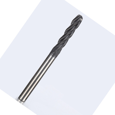 Estremità lunga Mills For Graphite dello stinco del naso della palla di Diamond Coated R4