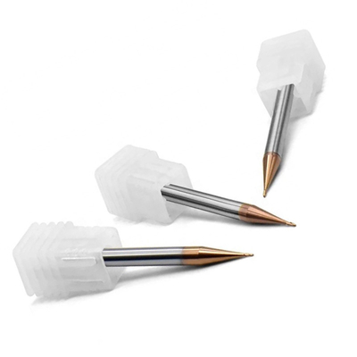 micro estremità Mills Tungsten Carbide Helix Angle di 0.2mm 35 gradi