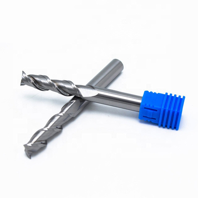 Mulino di estremità lungo di portata del carburo di tungsteno 20mm senza rivestimento per l'alluminio
