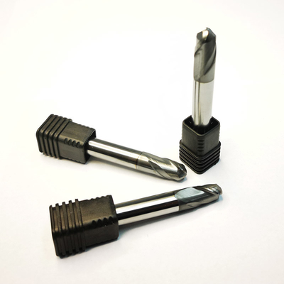 Estremità solida Mills Hrc 65 Sx del naso della palla delle flauto D10R5 del carburo di tungsteno 2
