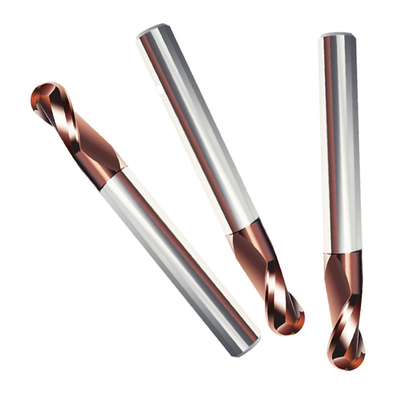 Il solido 2 scanala nell'estremità Mills Hrc del carburo di tungsteno R3 65 SX per l'alto acciaio di durezza