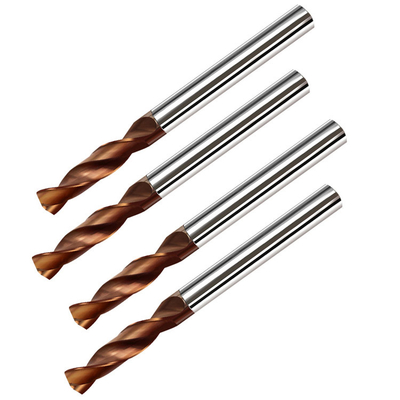 Tagliente solido del carburo delle flauto 8mm del carburo di tungsteno 2 per acciaio