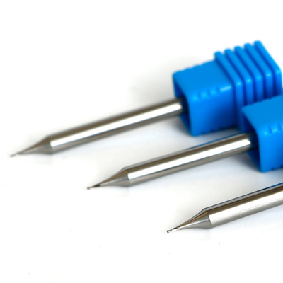 Micro estremità quadrata 0.6mm solida Mills Straight Shank