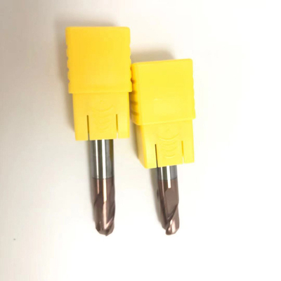 4 acciaio di Mills For Steel For Hardened dell'estremità del carburo di tungsteno della flauto D8