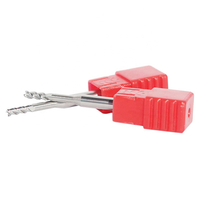estremità lunga quadrata Mills Without Coating For Aluminum dello stinco di 3mm